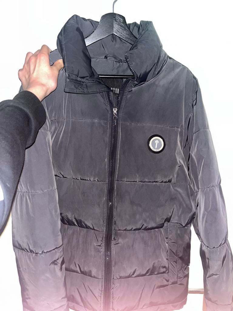 Trapstar winterjas maat M, Ophalen, Zo goed als nieuw, Zwart