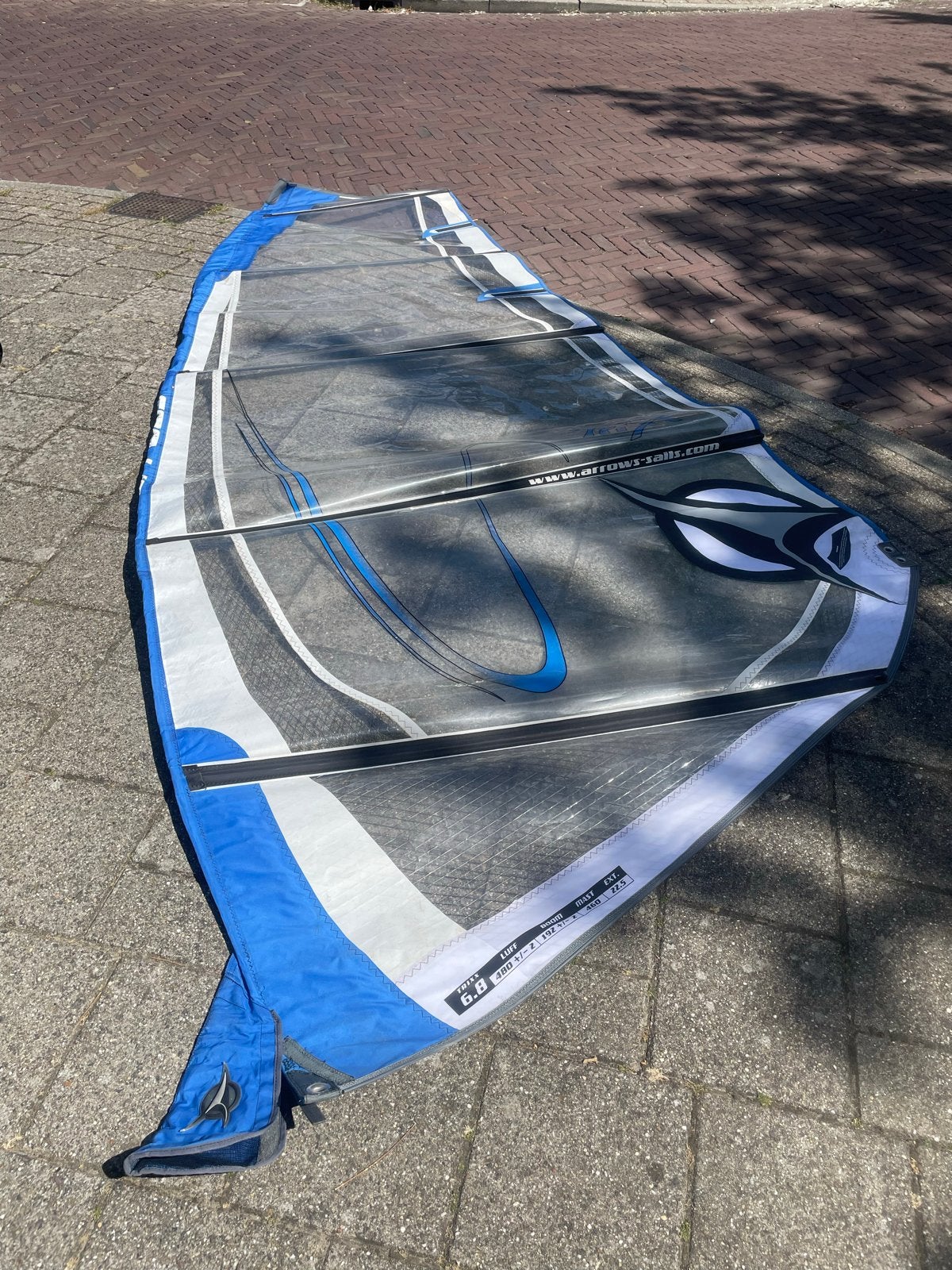 Windsurf spullen - board, mast, zeil, Watersport en Boten, Windsurfen, Ophalen, Gebruikt, Plank