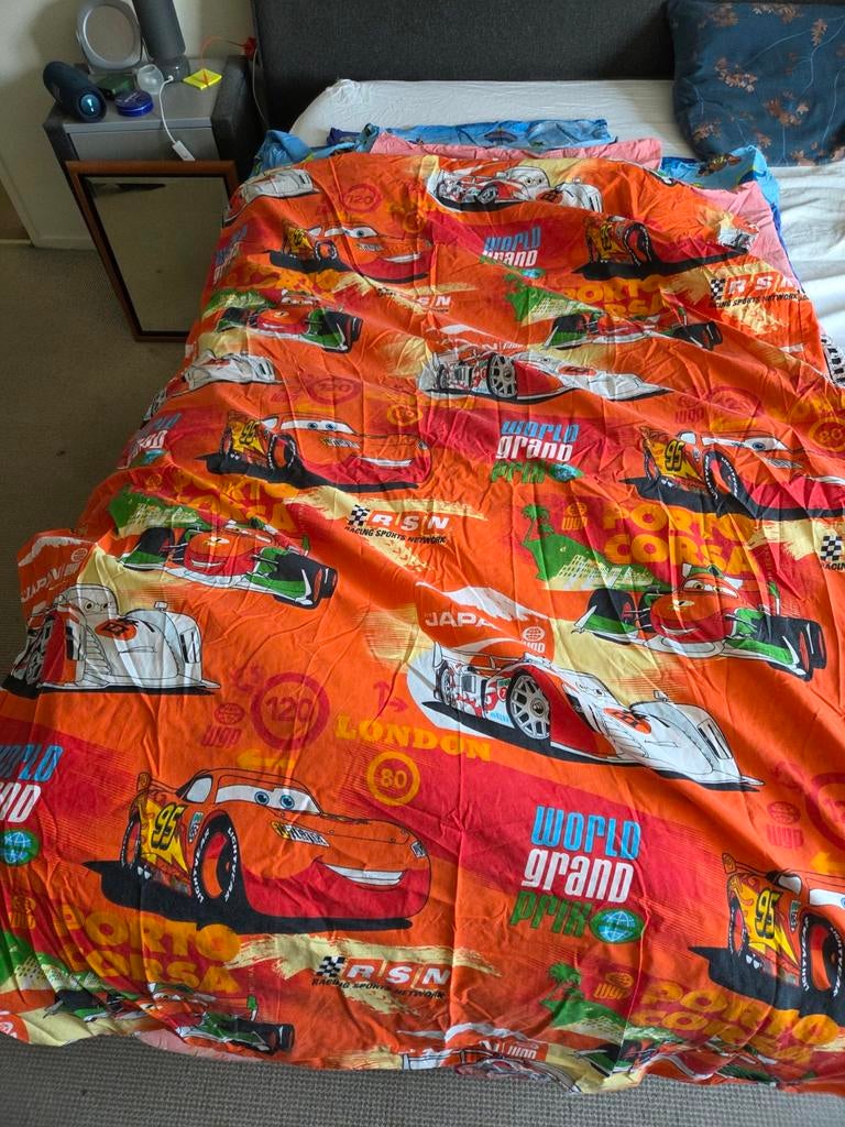 Dekbedovertrek Cars, Paw Patrol en Cars Lightning McQueen, Ophalen of Verzenden