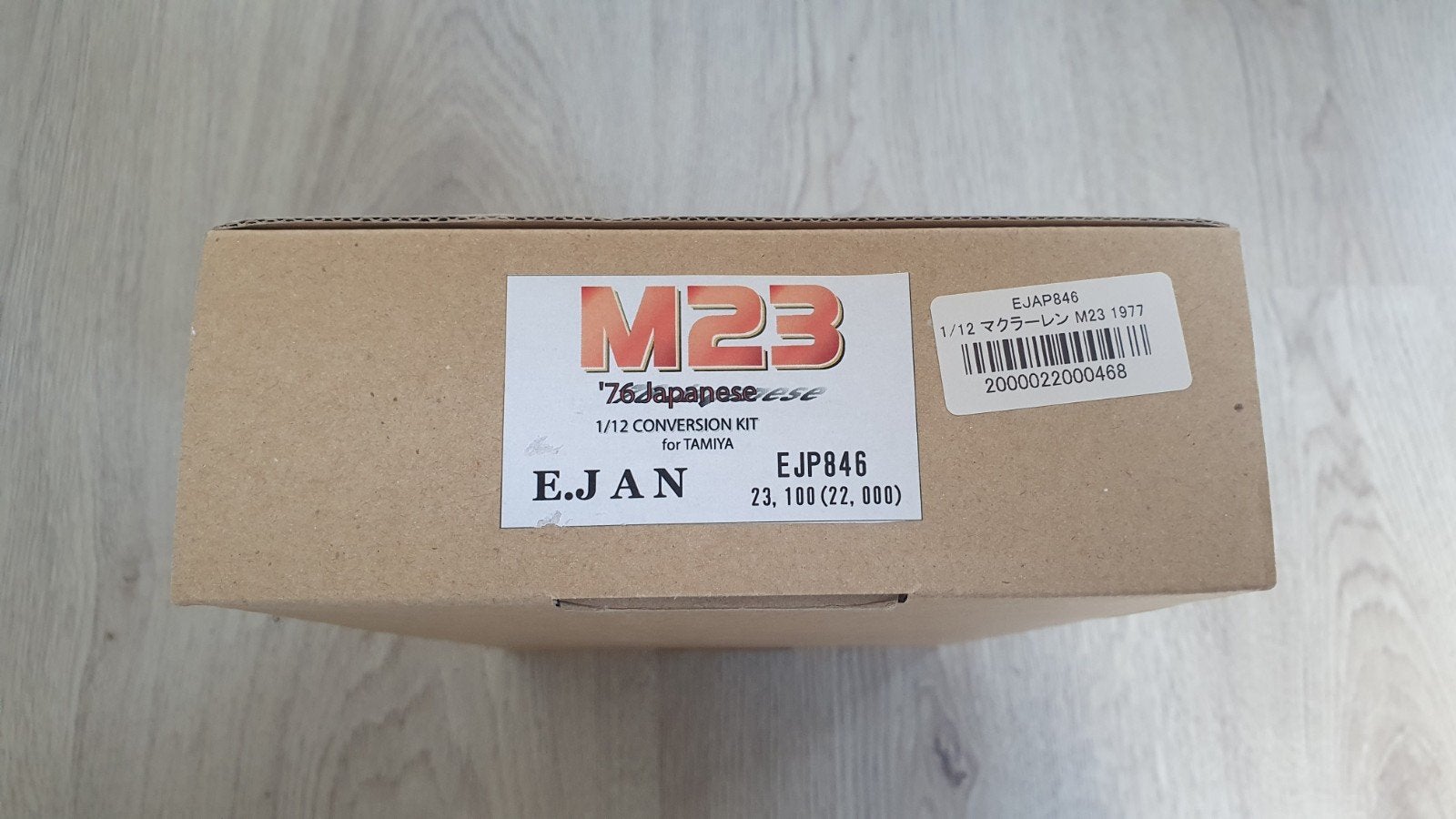 Ejan MFH 1/12 McLaren M23 1976 Japanese GP conversie kit, Ophalen of Verzenden, Nieuw, Auto's