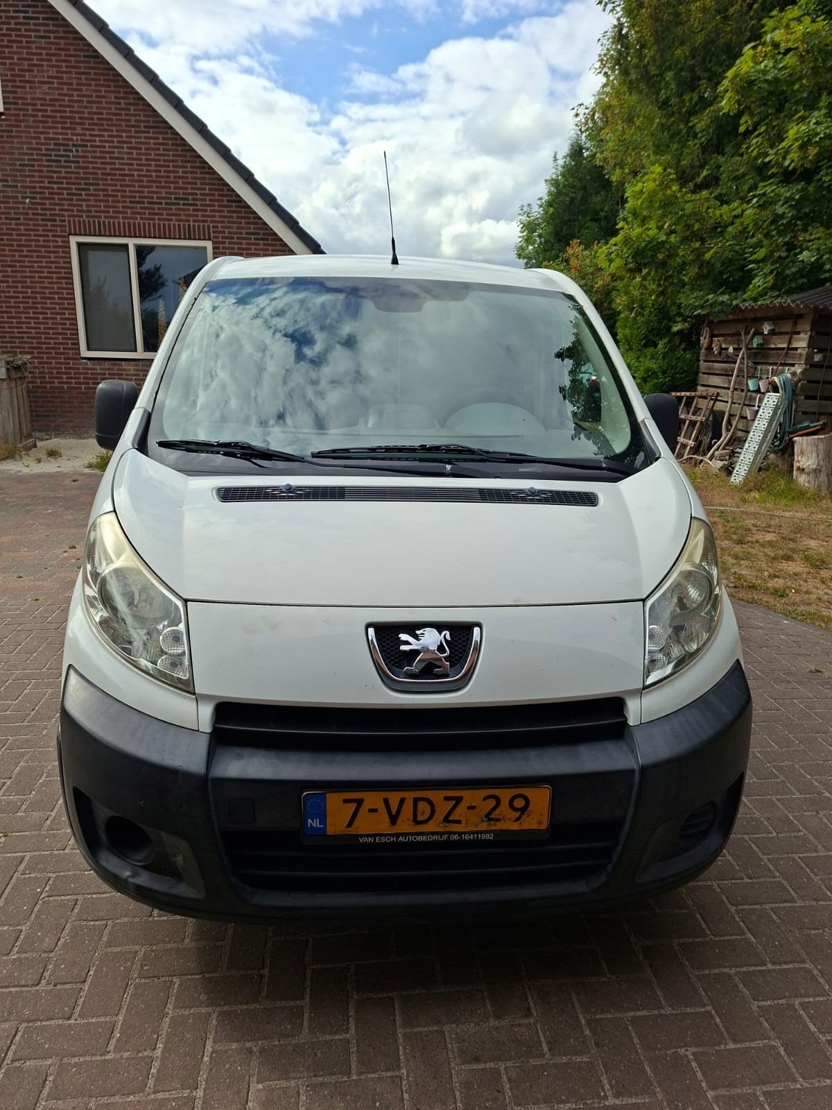 Peugeot Expert 1.6 HDI 227 16V-90 L1h1 2009, Auto's, Stof, 4 cilinders, Origineel Nederlands, Grijs