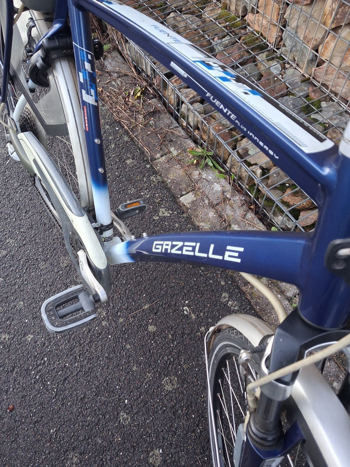 Gazelle Fuente plus innergy (zeer nette staat), Ophalen, Zo goed als nieuw, 59 cm of meer, 50 km per accu of meer
