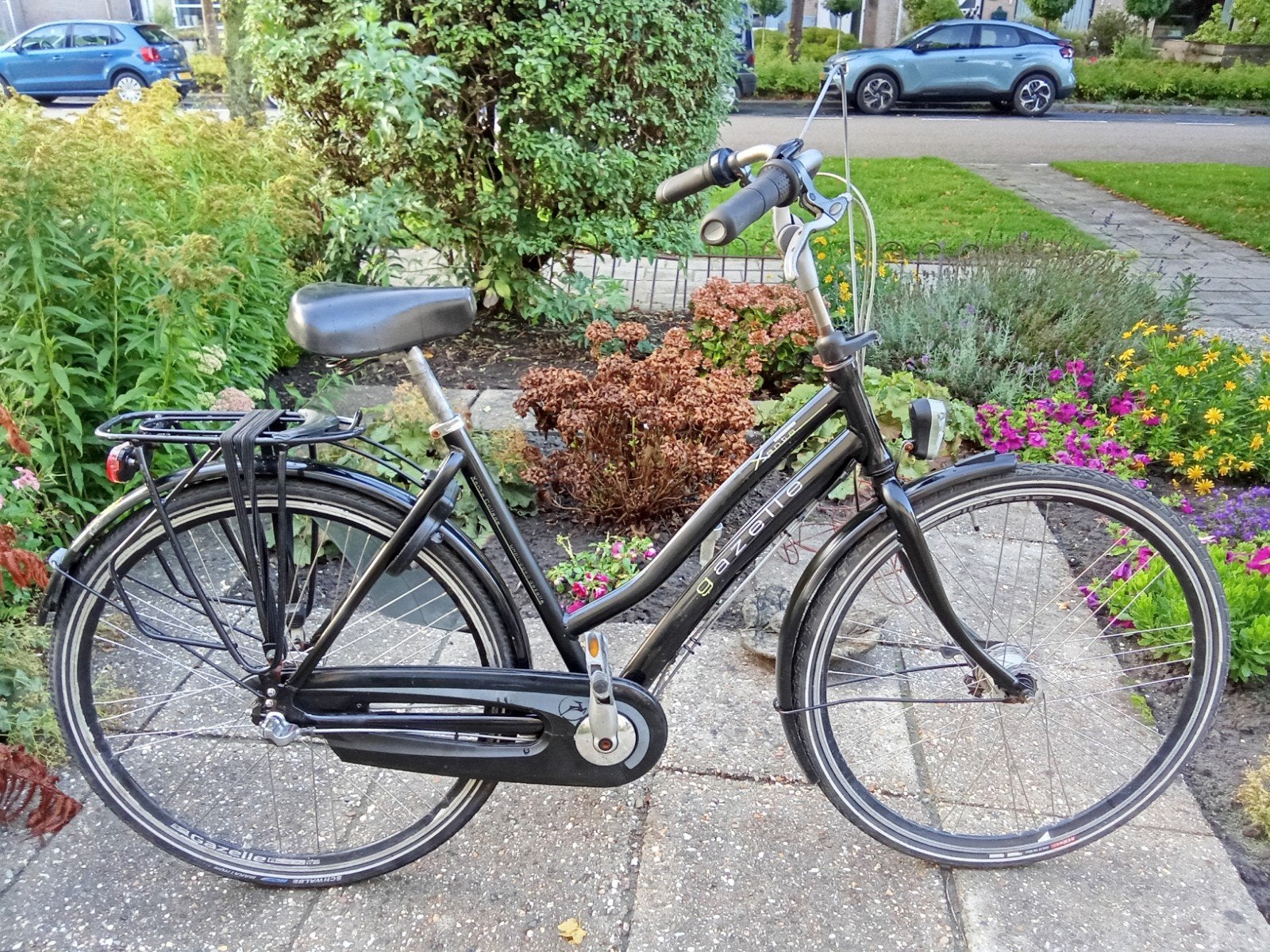 28 inch Gazelle Damesfiets. Framemaat 53 cm., Ophalen, Versnellingen, Gazelle, 53 tot 56 cm