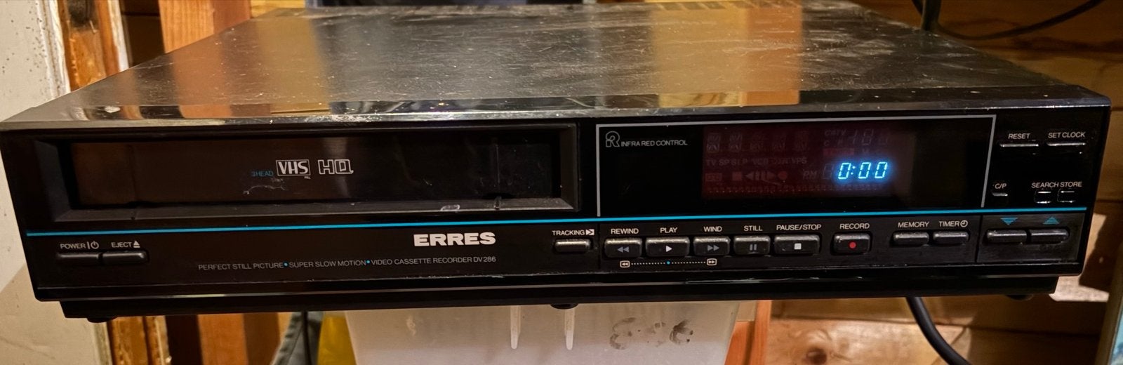 Erres VHS HD Videorecorder - Vintage Speler, Gebruikt, Ophalen of Verzenden, Nvt, VHS-speler of -recorder