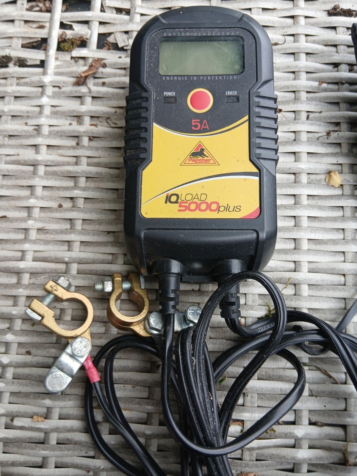 Panther IQ Load 5000 Plus Acculader - Gebruikt, Auto-onderdelen, Accu's en Toebehoren, Ophalen, Gebruikt, Universele onderdelen
