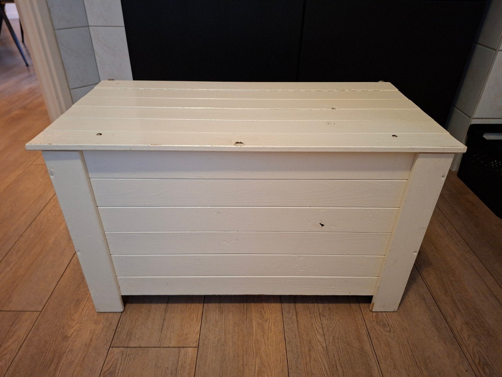 Houten Kist Speelgoedbak, Ophalen, Gebruikt