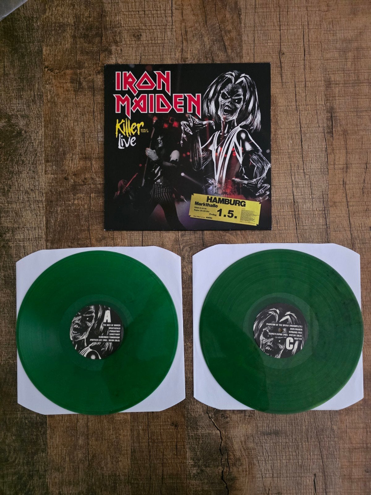 Iron Maiden - Killer Live World Tour '81, Cd's en Dvd's, Ophalen of Verzenden, Zo goed als nieuw, Hardrock