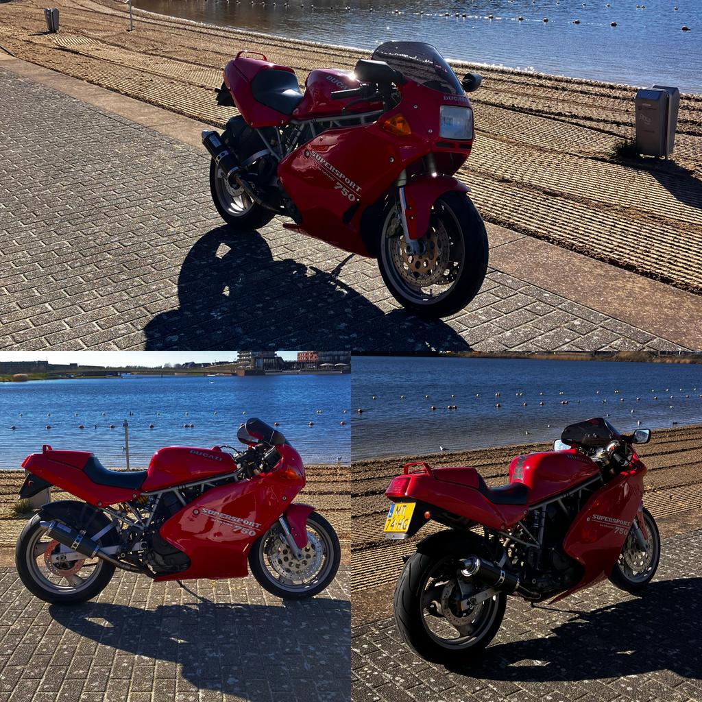 Ducati Supersport 750, 2 cilinders, Sportuitlaat, Motorrijbewijs A, Meer dan 35 kW