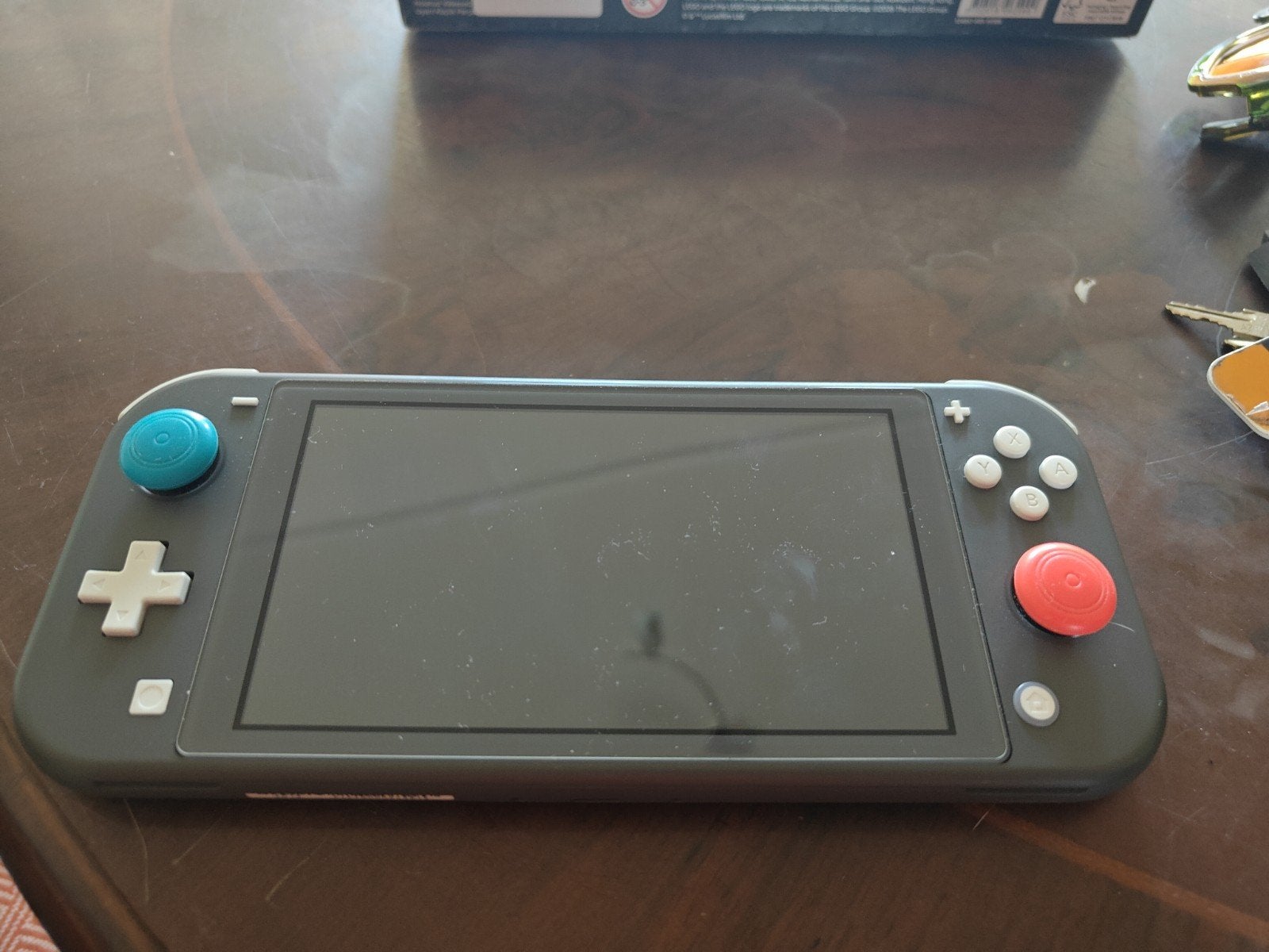 Nintendo Switch Lite - Grijs met aangepaste joysticks, Ophalen