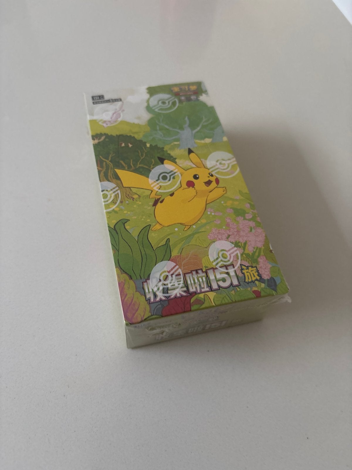 Pokémon Chinese 151 Boosterbox (Chinees), Ophalen of Verzenden, Nieuw, Boosterbox