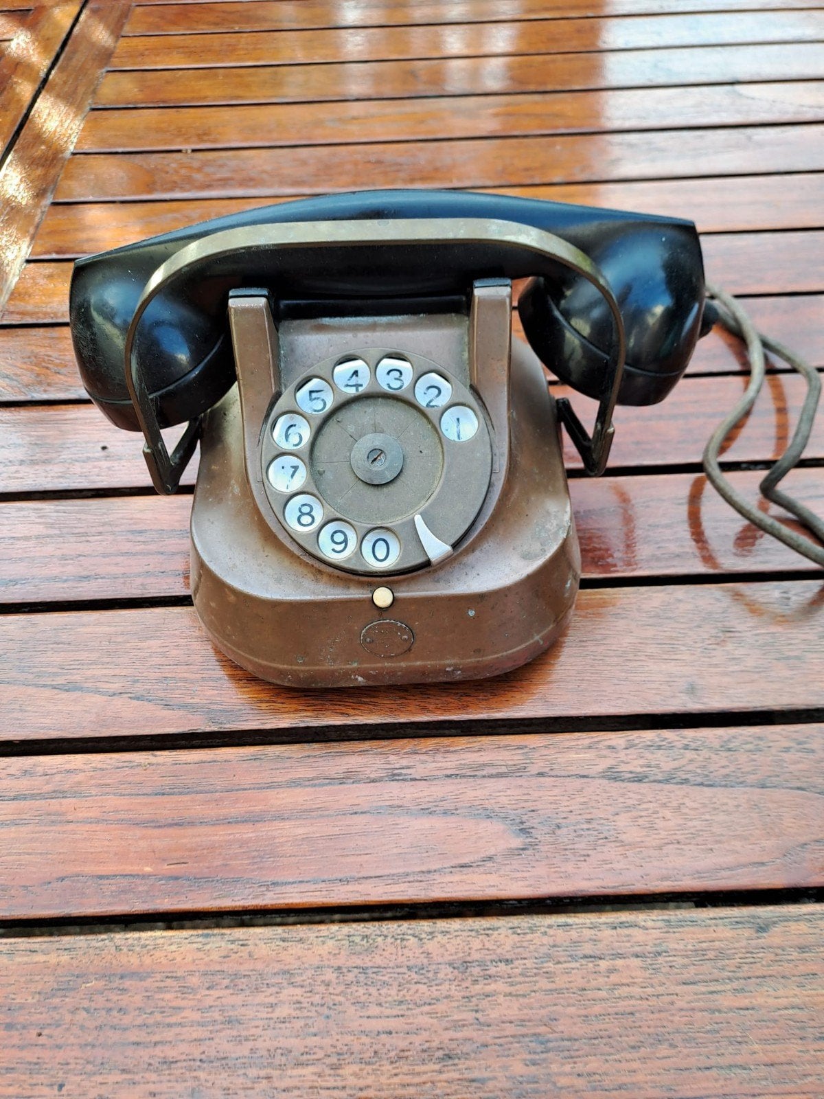 Vintage RTT-56 draaischijf telefoon, Ophalen of Verzenden