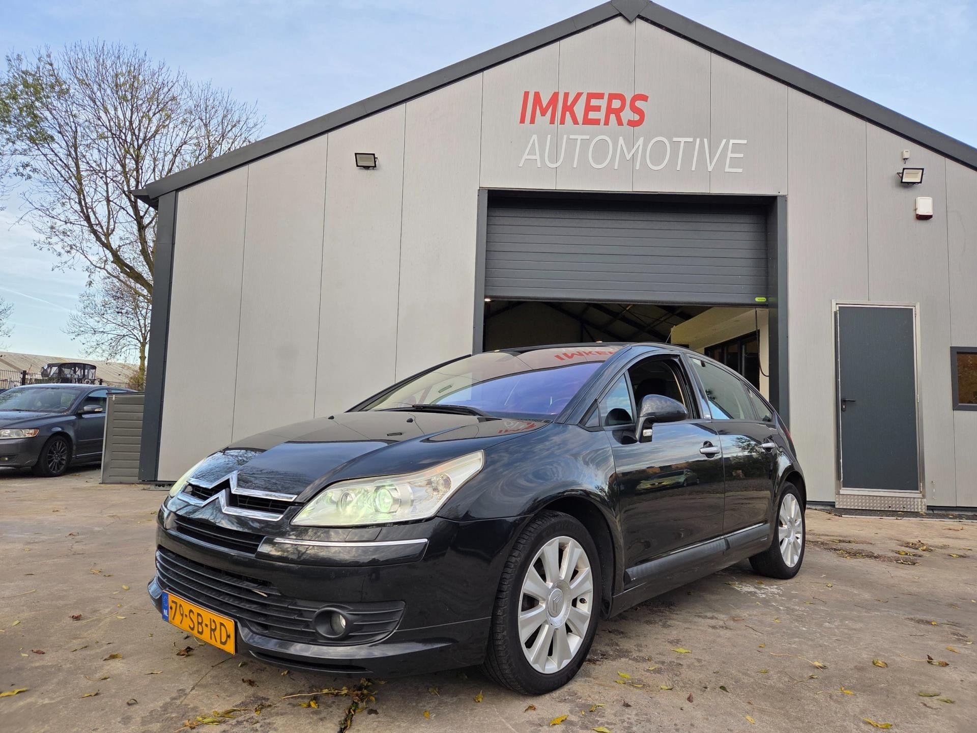 Citroen C4 1.6-16V Exclusive LPG XENON, Voorwielaandrijving, Stof, Gebruikt, Zwart