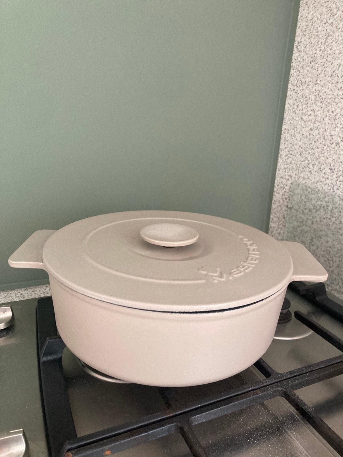 Gietijzeren pan, Huis en Inrichting, Keuken | Potten en Pannen, Ophalen, Nieuw, Gietijzer
