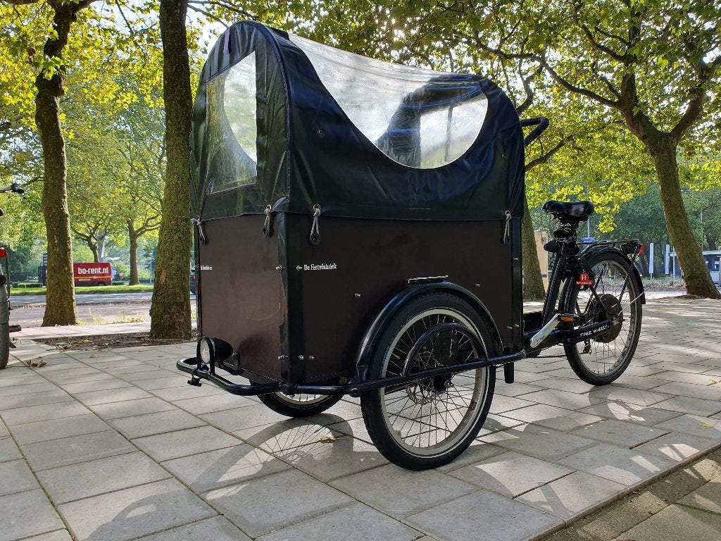 Fietsfabriek Classic Bakfiets, Fietsen en Brommers, Ophalen, 4 kinderen of meer, Gebruikt, Elektrisch