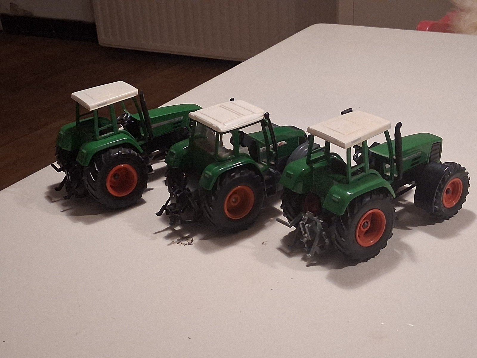 Set van 3 Fendt tractoren, Ophalen of Verzenden, Gebruikt, Tractor of Landbouw, Overige merken