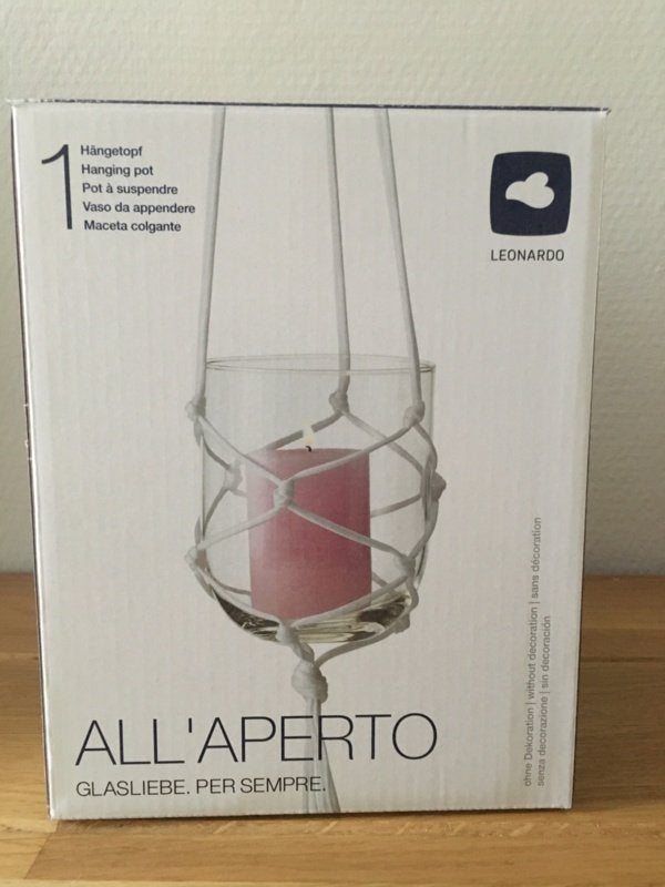bloempot leonardo all'aperto decoratie hangmand bloempot, Overige materialen, Rond, Nieuw, Ophalen of Verzenden