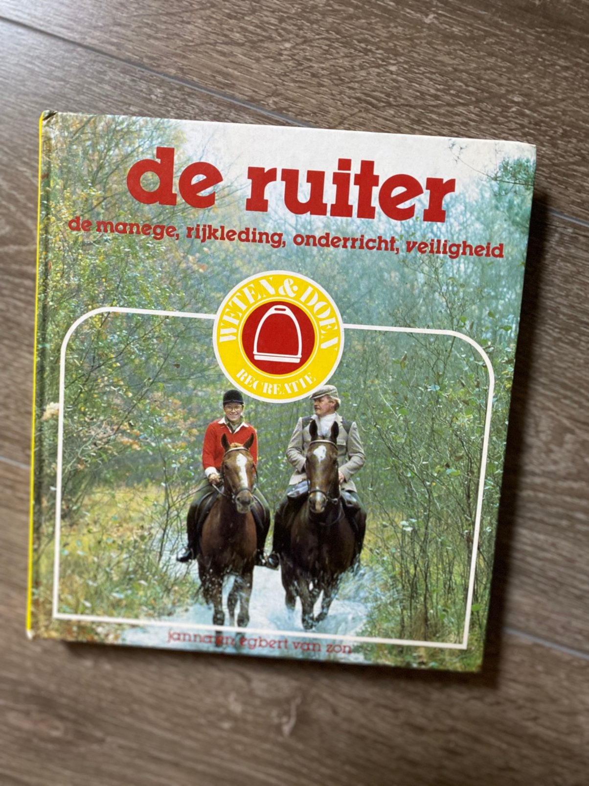 De Ruiter - Paardensport Boek paarden., Boeken, Ophalen of Verzenden, Zo goed als nieuw, Overige onderwerpen