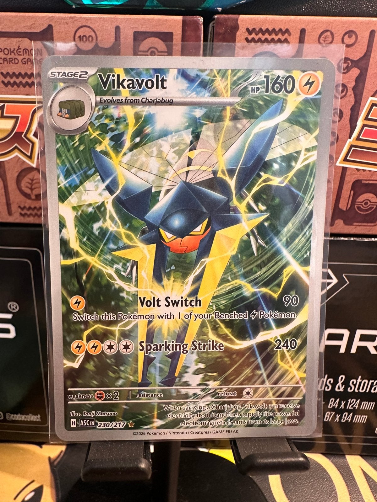 Vikavolt (ASC 230), Ophalen of Verzenden, Nieuw, Losse kaart, Foil