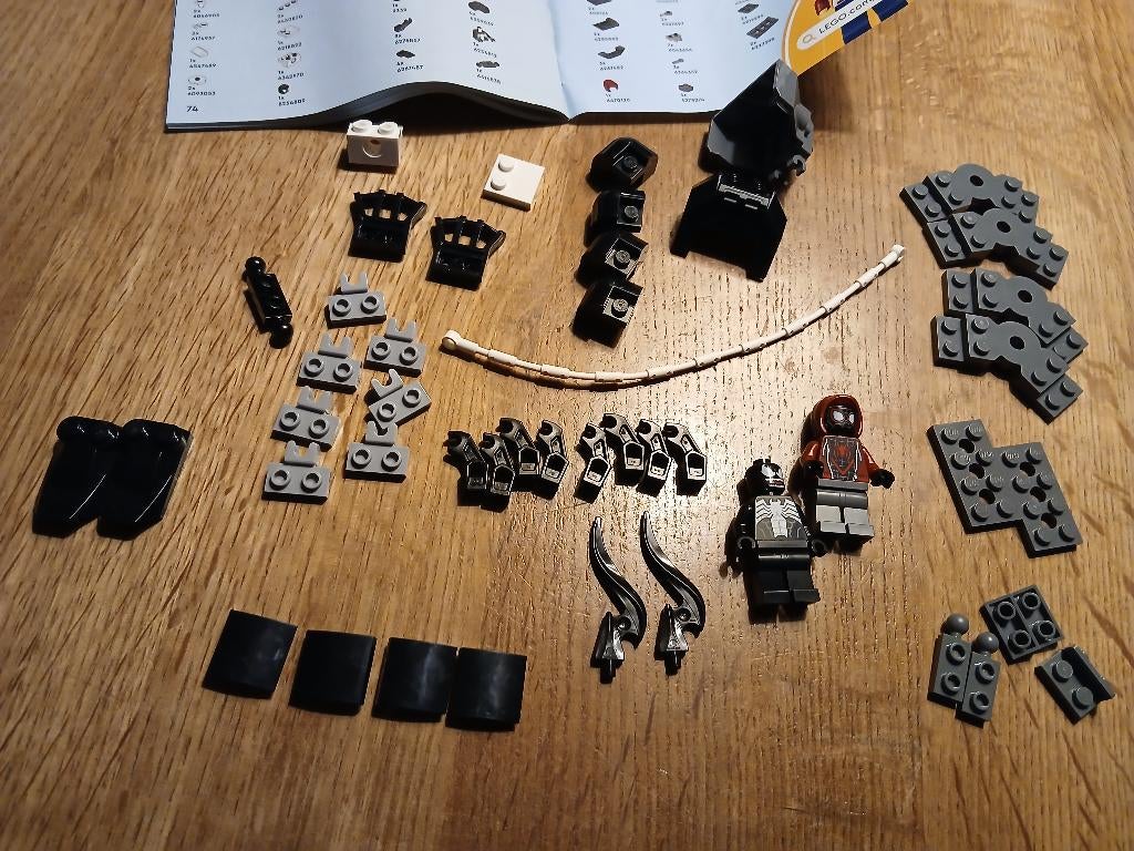 Lego Marvel 76276, Ophalen of Verzenden, Gebruikt, Losse stenen, Lego
