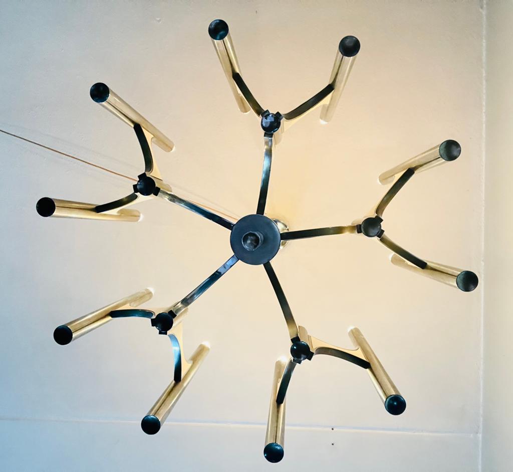 Gaetano Sciolari Orbit 10-lamp kroonluchter, Ophalen of Verzenden