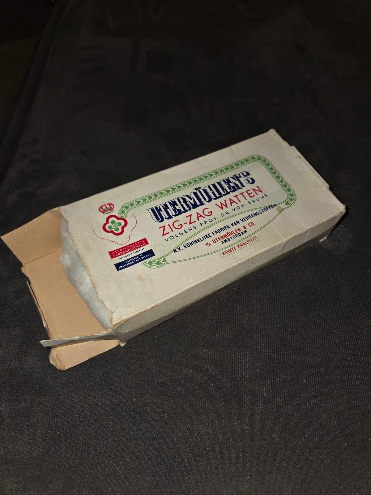 Vintage Utermöhlen's Zig-Zag Watten - 25 Gram Netto, Ophalen of Verzenden