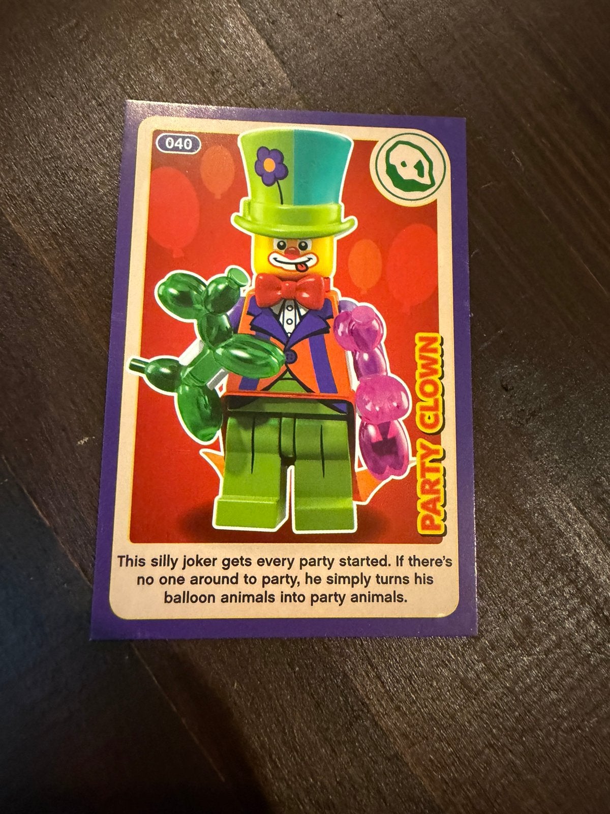 Lego verzamelkaart, Ophalen of Verzenden, Zo goed als nieuw