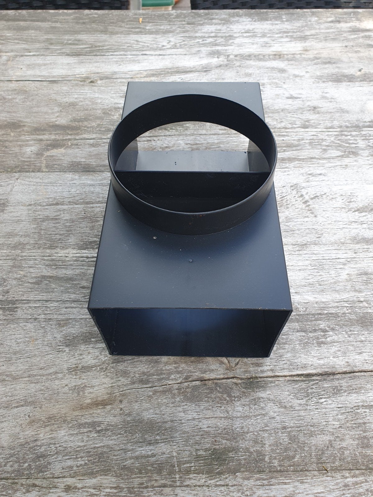 Afzuigkap hulpstuk buis 150mm zijkant 150x100mm, Ophalen of Verzenden
