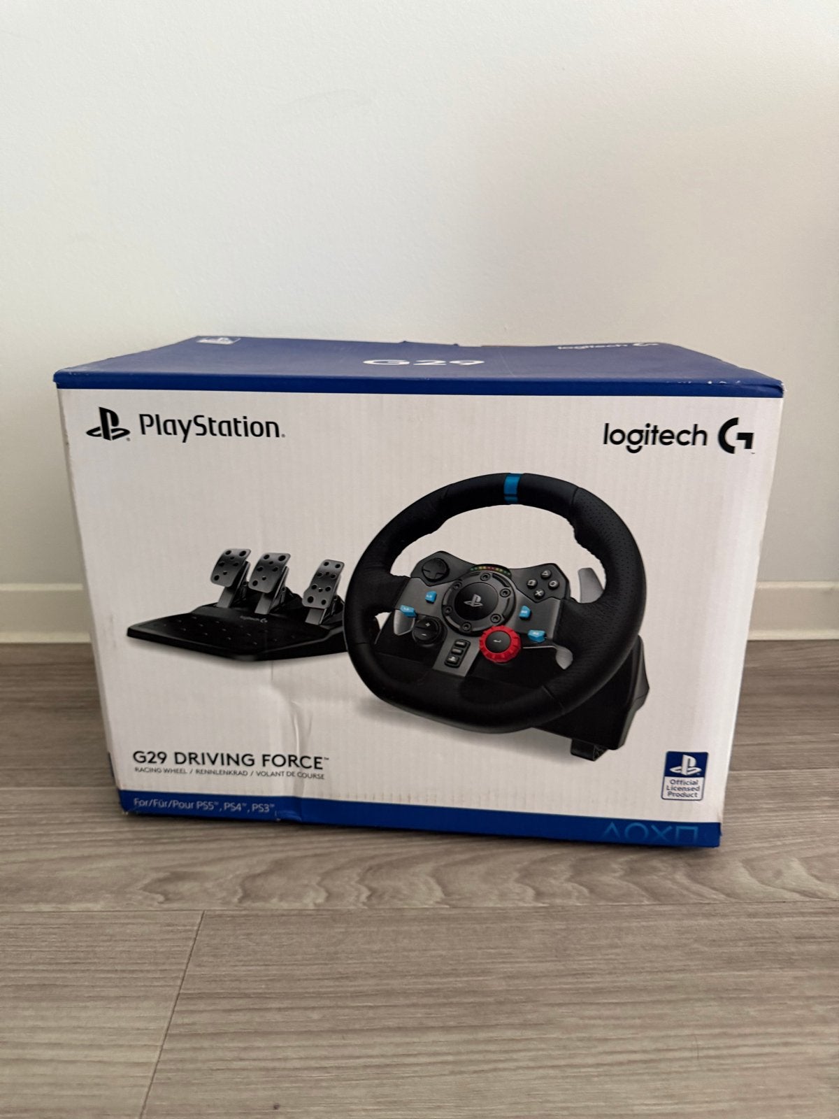Logitech G29 racestuur en pedalen - Zo goed als nieuw, Ophalen of Verzenden, Zo goed als nieuw, Stuur of Pedalen, PlayStation 4