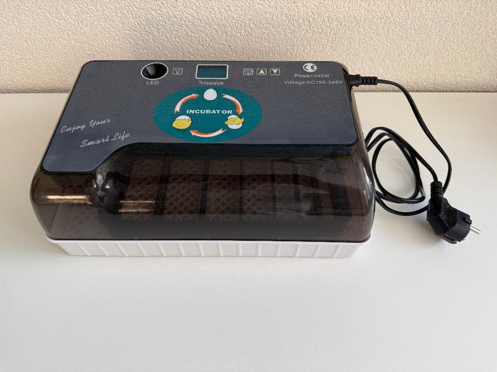 Automatische incubator / broedmachine (40W) voor eieren, Ophalen of Verzenden, Gebruikt, Broedmachine