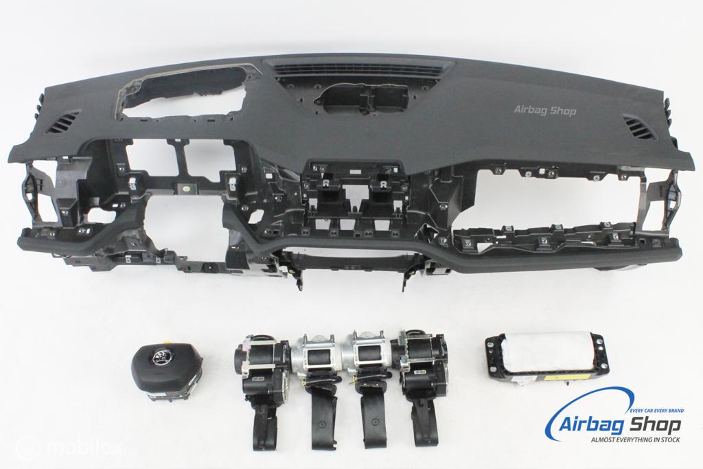 Airbag set Dashboard zwart HUD speaker Skoda Kodiaq 2024-..., Gebruikt, Ophalen of Verzenden