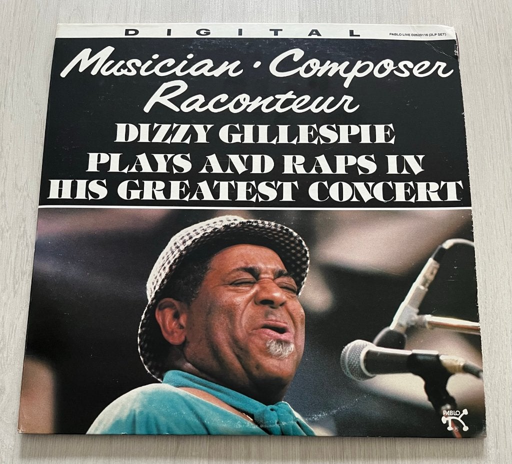 Dizzy Gillespie - Musician-Composer-Raconteur, Cd's en Dvd's, Vinyl | Jazz en Blues, Ophalen of Verzenden, Gebruikt, LP