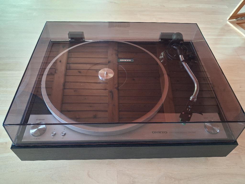 Onkyo CP-1050 met Audio Technica AT95E element, Ophalen, Zo goed als nieuw, Platenspeler, Overige merken