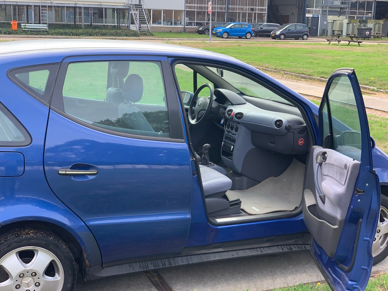 Mercedes-Benz A-Klasse 1.4 A140 Classic 1998 Blauw, Auto's, Voorwielaandrijving, 4 cilinders, Bedrijf, Handgeschakeld