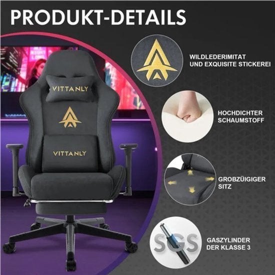 Ergonomische Bureaustoel – Gamingstoel – Computerstoel, Corvance B.V., Verzenden, Nieuw, Corvancebol@gmail.com