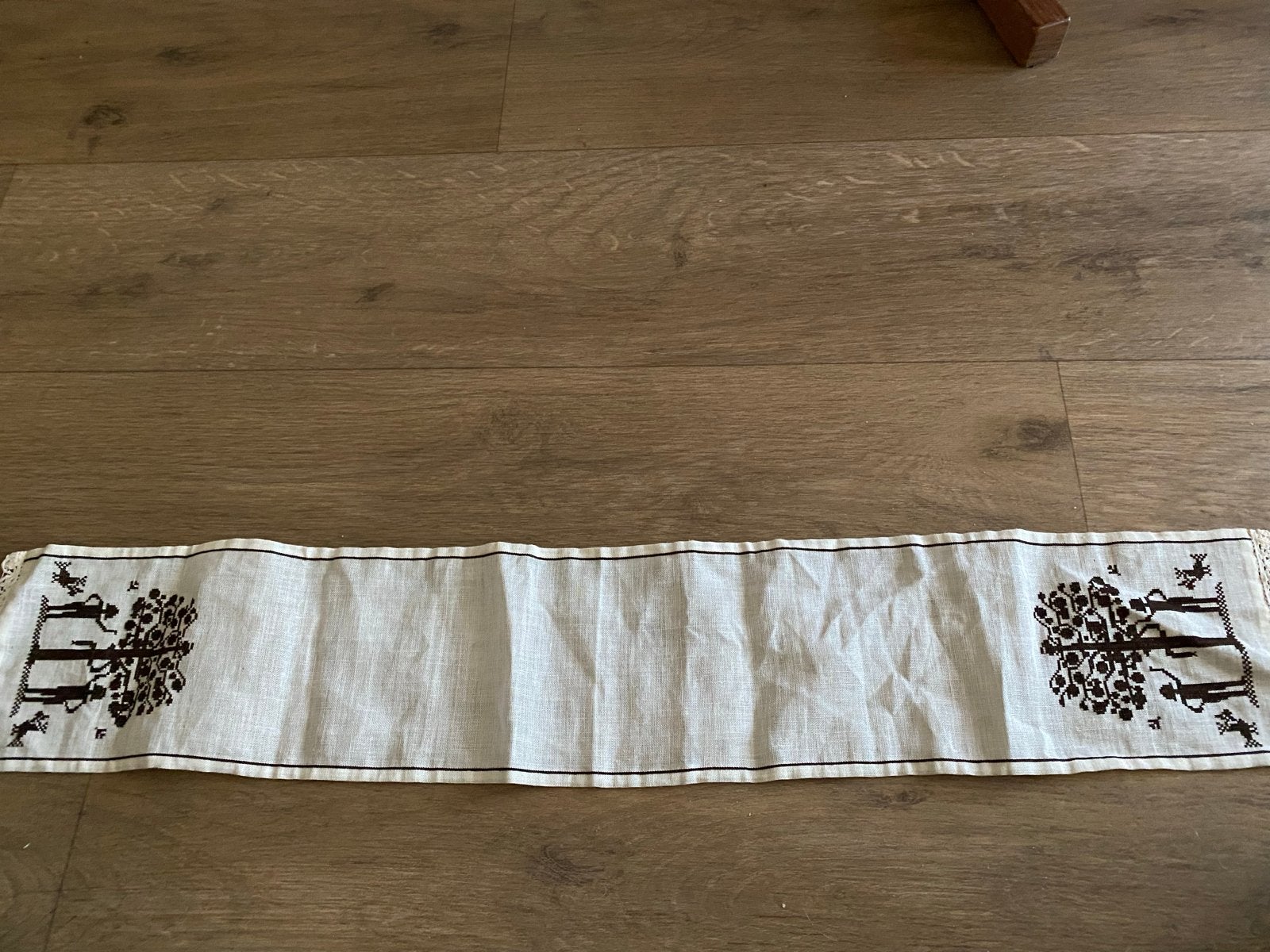 3 Geborduurde Klokkleedjes, Ophalen of Verzenden