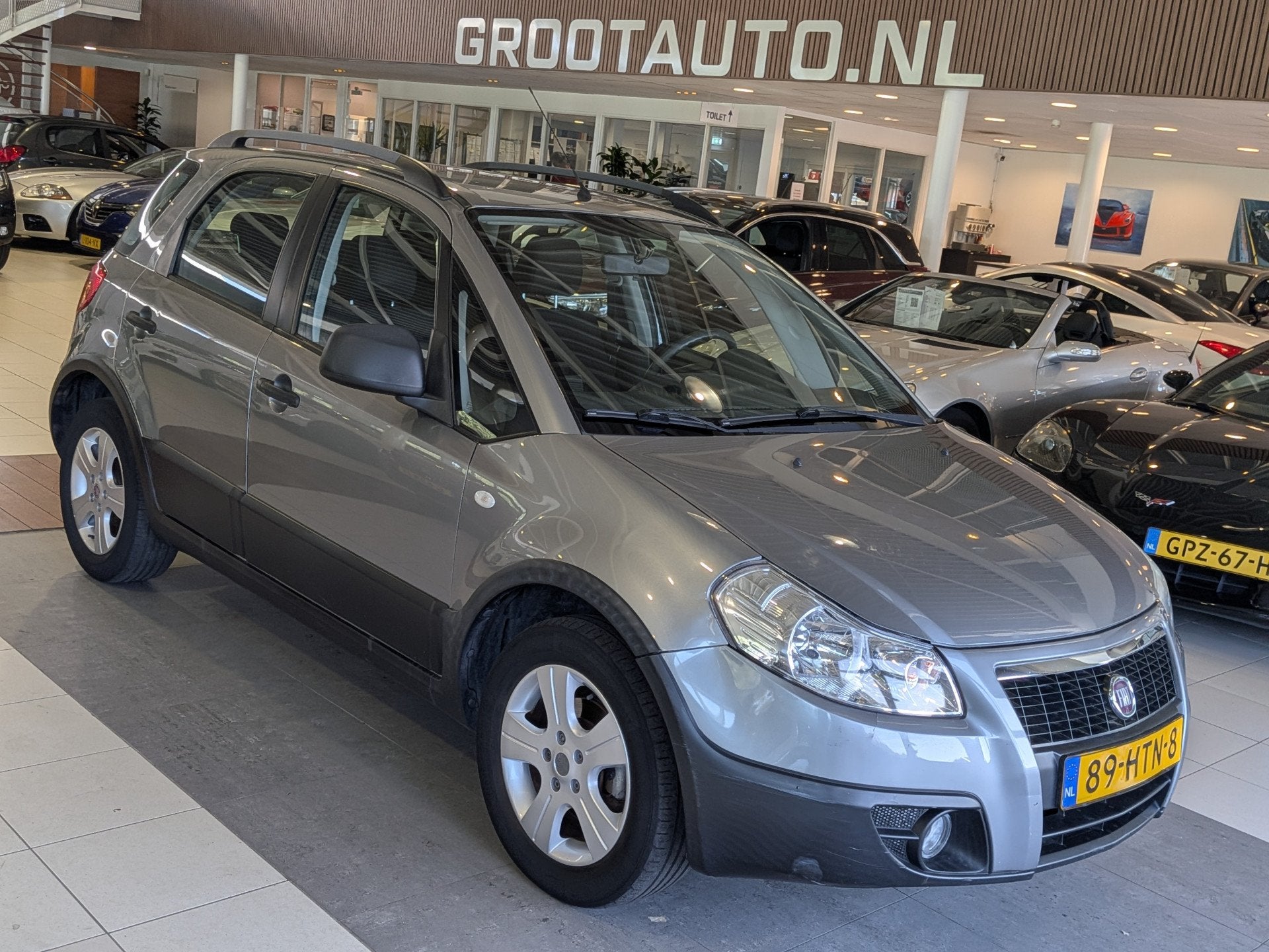Fiat Sedici 1.6-16V Dynamic Airco, Stuurbekrachtiging, NAP, Voorwielaandrijving, Gebruikt, Metallic lak, 4 cilinders