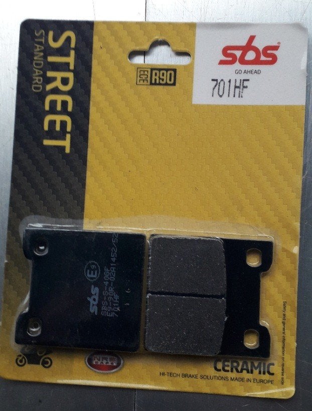 remblokken achter Suzuki rf900 NIEUW sbs, Motoren, Onderdelen | Suzuki, Nieuw, Ophalen of Verzenden, Sbs, Nvt