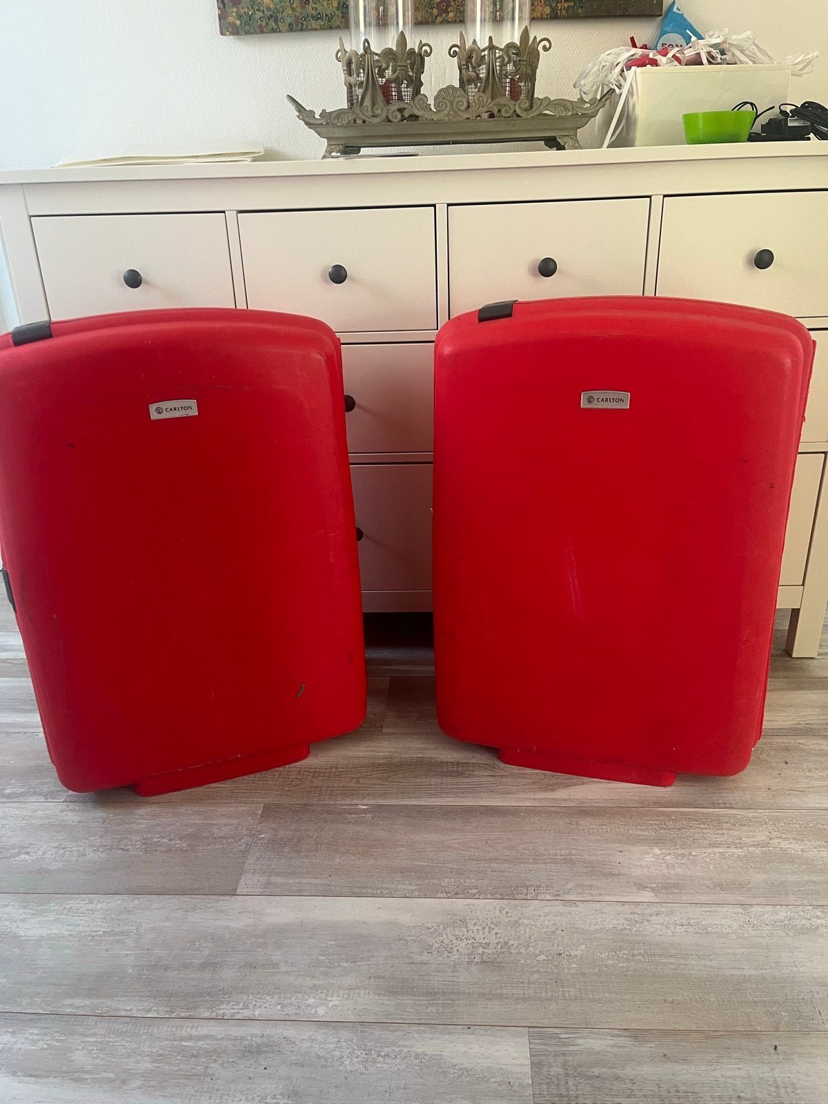 Carlton koffer met cijferslot en extra sleutel, Gebruikt, Hard kunststof, Slot, 35 tot 45 cm