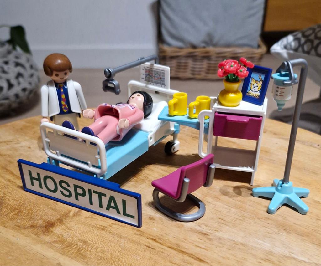 Playmobil Ziekenhuis Set met Dokter en Patiënt 3980, Ophalen of Verzenden