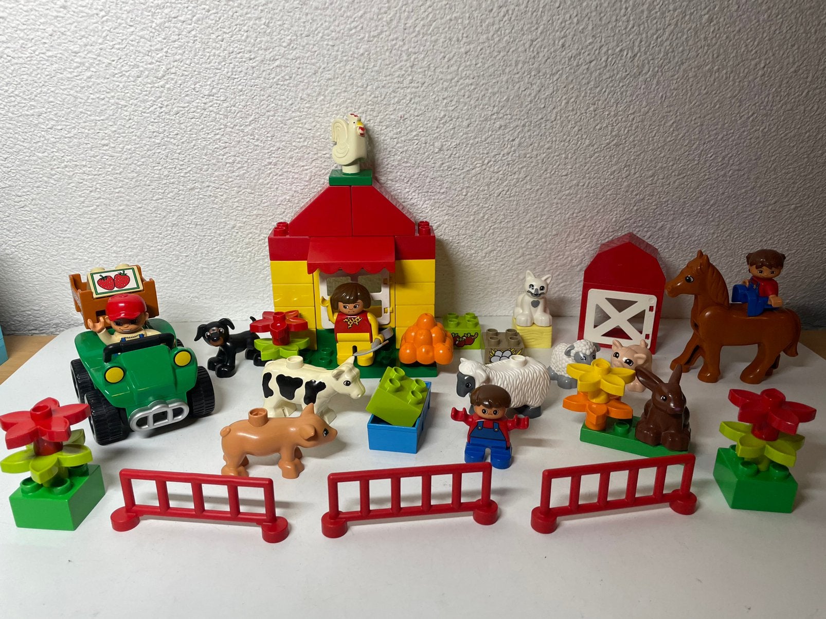 Duplo Boerderij met Boerderijdieren/ ger.v. Roderick, Ophalen of Verzenden, Gebruikt, Complete set, Duplo