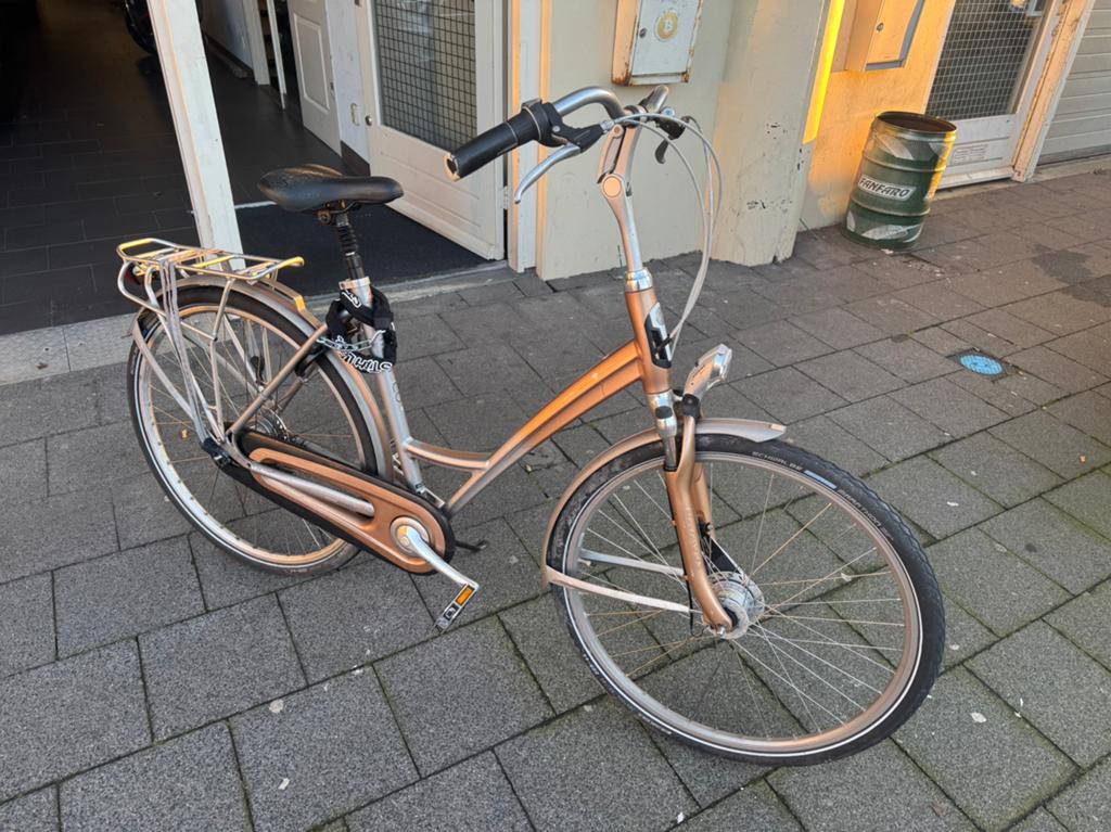 Batavus monaco damesfiets framemaat 53, 53 tot 56 cm, Ophalen of Verzenden, Zo goed als nieuw, Batavus