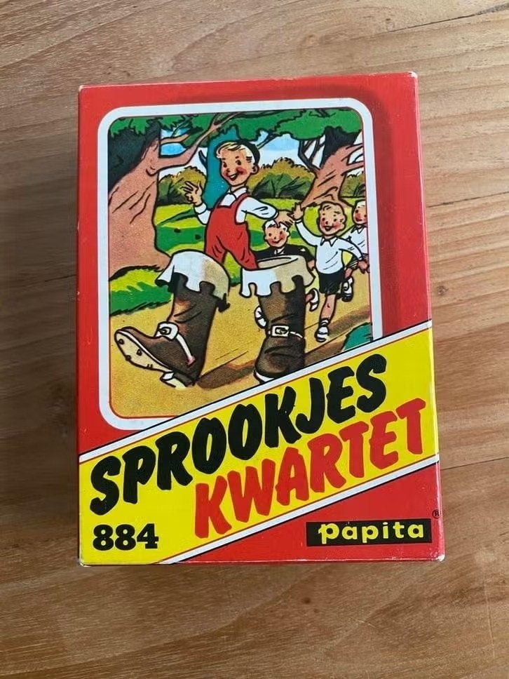 Sprookjes kwartet : papita 884 ( vintage ), Ophalen of Verzenden, Zo goed als nieuw, Kwartet(ten)