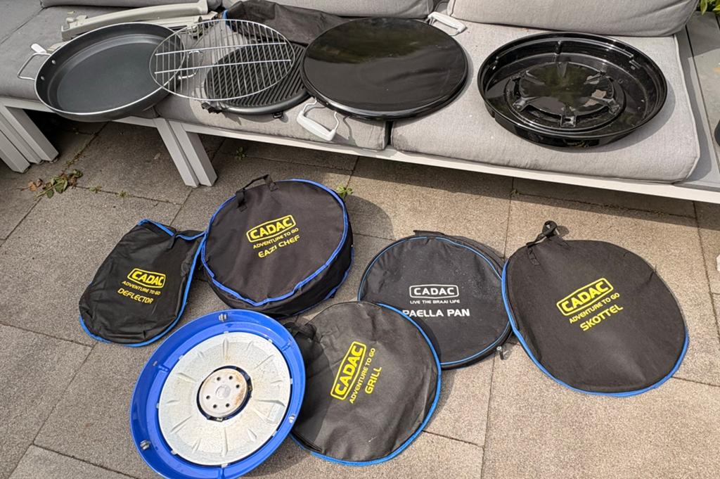 Cadac Eazi chef set met alles. WEG=WEG goed lezen, Tuin en Terras, Gasbarbecues, Ophalen, Gebruikt