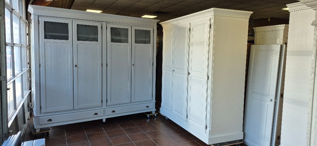 Slaapkamerkasten, kledingkasten brocante garderobe kasten, Ophalen, 200 cm of meer, Zo goed als nieuw, 200 cm of meer