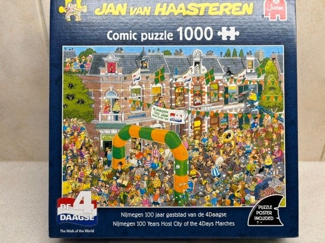 Puzzle van Haasteren 1000 (1), Ophalen of Verzenden, 500 t/m 1500 stukjes, Zo goed als nieuw, Legpuzzel