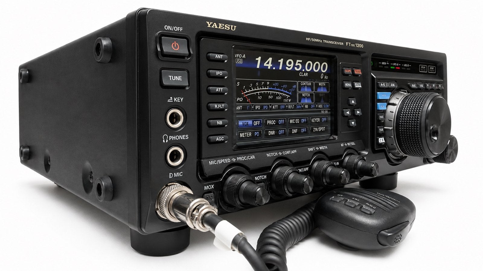 Te koop: YAESU FTdx 1200, Telecommunicatie, Ophalen, Zo goed als nieuw