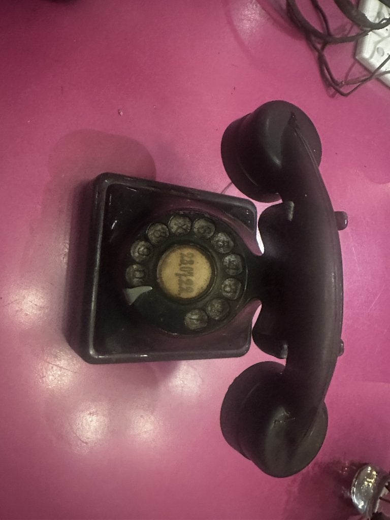 oude bakelite telefoons, Ophalen, Gebruikt