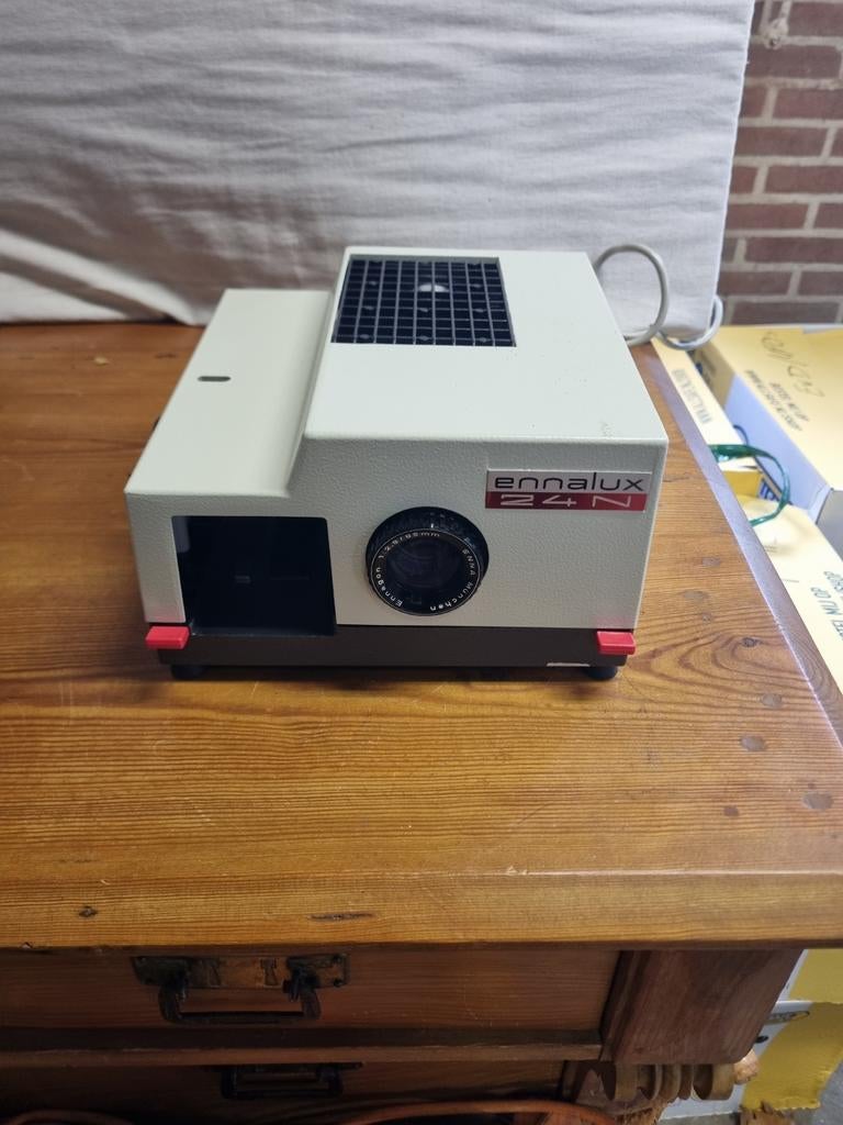 Ennalux 24N Diaprojector - Vintage en Functioneel, Ophalen of Verzenden, Gebruikt