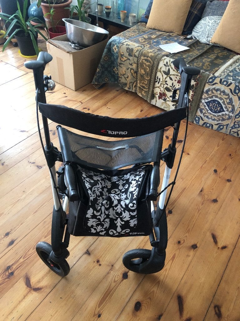 Topro Troja Rollator gebruikt, Diversen, Rollators, Ophalen, Opvouwbaar, Gebruikt