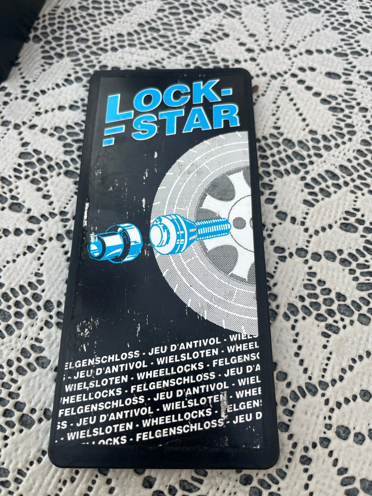 Lock-Star Wielsloten M12x1.50x25 met sleutel, Ophalen of Verzenden, Gebruikt